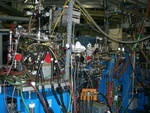 Der Aufbau an Beamline 4