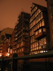 Restaurierte Häuserfassade am Nikolaifleet